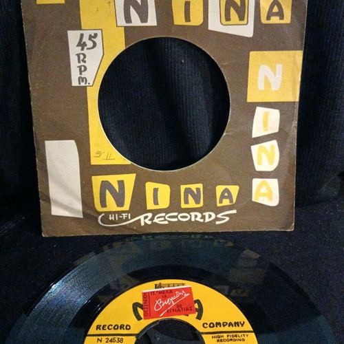 TRIO Los adenas Mi amor sincero vinyl used, Latin