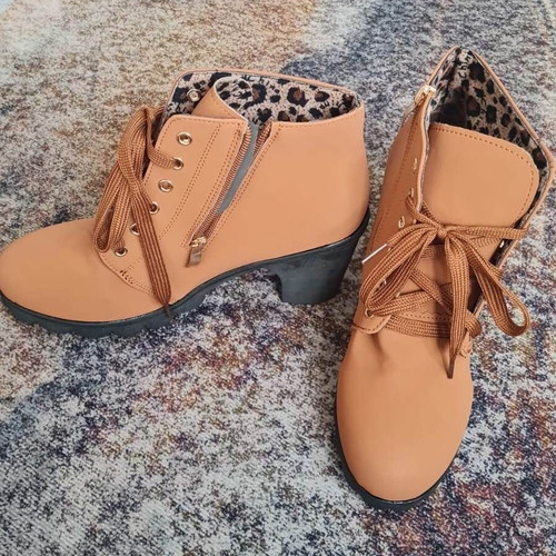 Women’s ankle boots new size 40.5 brown