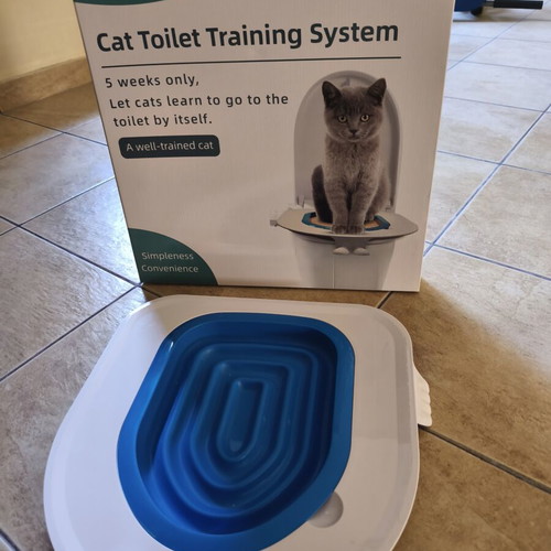 Cat toilet training system