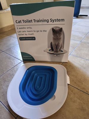 Cat toilet training system