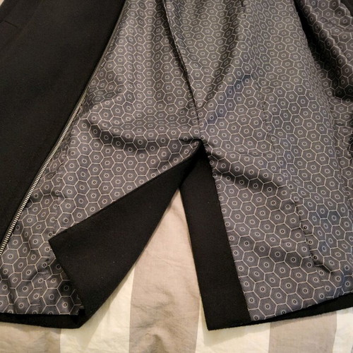 Marks & Spencer women's coat black like new, size UK12