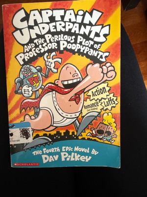 Captain Underpants used book in English