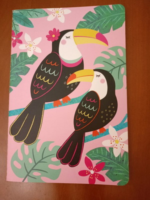 Σημειωματάριο Sass & Belle Tiki Toucan καινούργιο με τροπικό σχέδιο