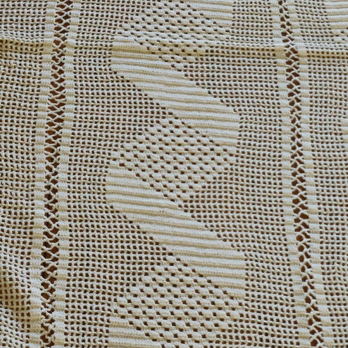 Handmade blanket 200x240 like new