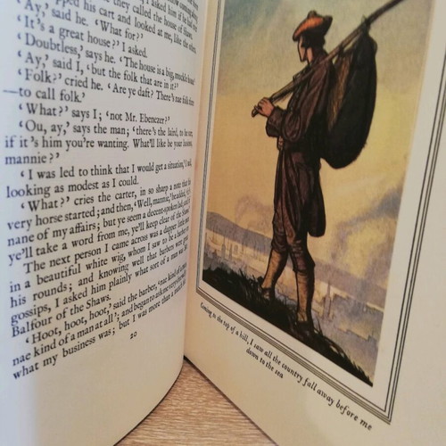Rare book Kidnapped by R. L. Stevenson 1930 used, Oxford editions