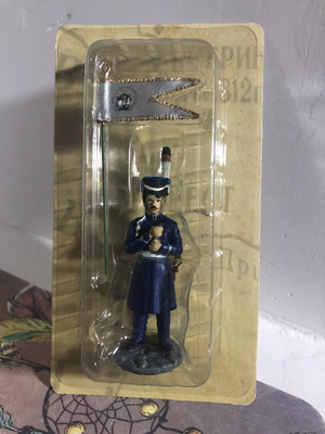 Sergeant of the Ataman Cossack Regiment 1814 painted metal figure new