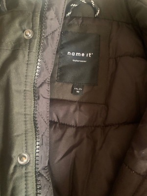 Boy's jacket 1.5-2 years like new, khaki, very warm