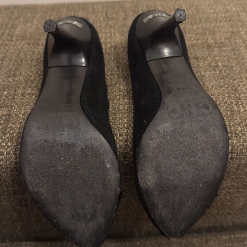 CNC Costume National Pumps used, size 36.5, black with minor heel defect
