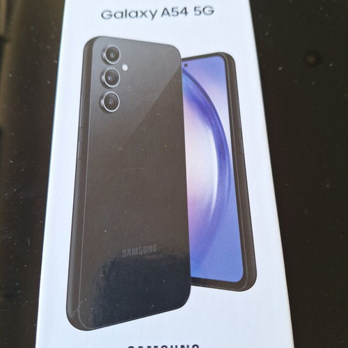 Samsung A54 5G 8GB 256GB smartphone like new, black