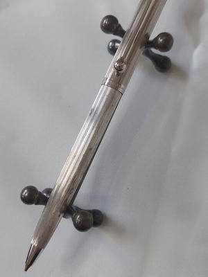 Waterman Goutte pen silver-plated used
