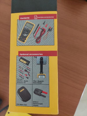 Fluke 179 πολύμετρο καινούργιο με παρελκόμενα