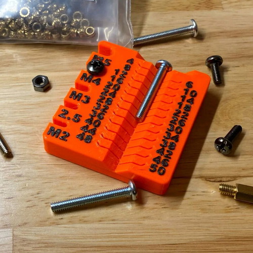 Screw measuring tool new M2-M5