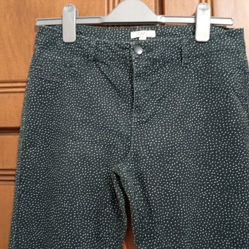 Women's black polka dot OVS pants size 42 used