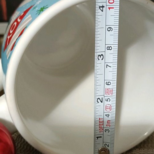 Large Christmas mug with bell new