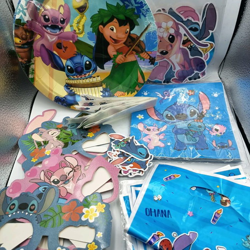 Lilo and Stitch Disney birthday party set new, 134 pieces