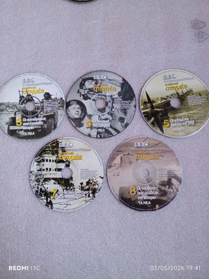 BBC Collection 5 DVDs The Great Moments of World War II used