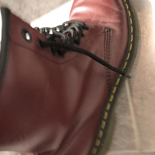 Dr. Martens boots size 43 used, brown and red