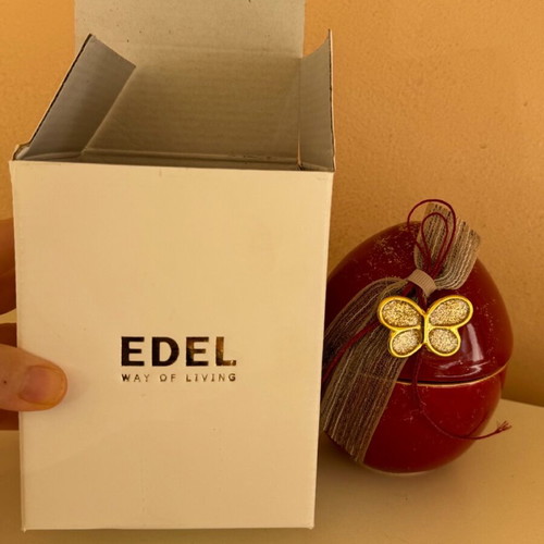 Decorative egg jar like new, 10cm