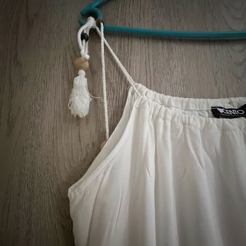 White Cento summer dress new size XL