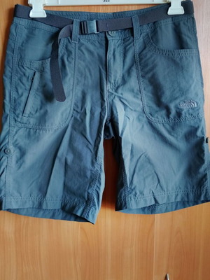 The North Face women's hiking shorts size M, like new, gray