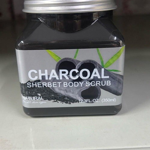 Body Scrub new with charcoal 350ml