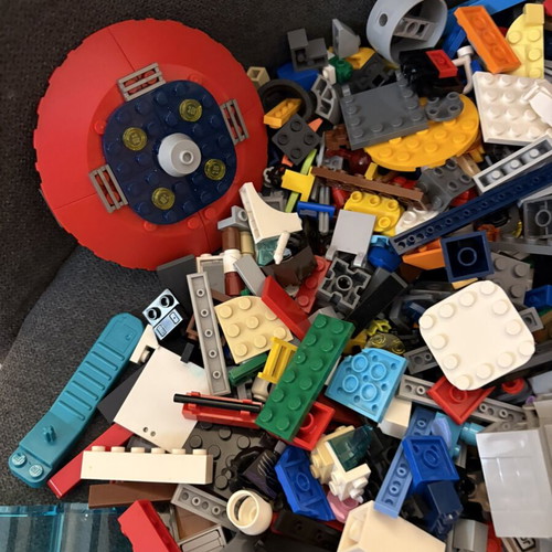 Lego authentic pieces like new, 1kg set with diverse parts