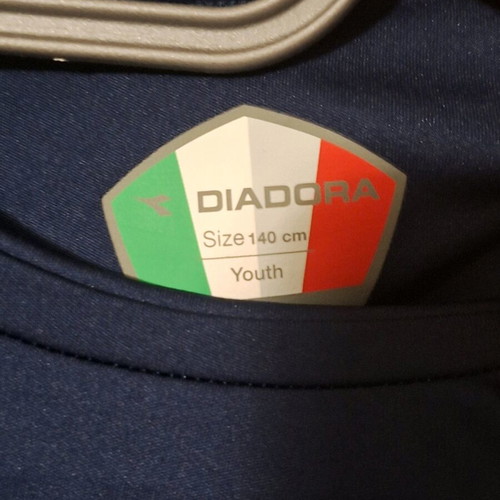 Vintage Viking FC Blue Diadora Football Shirt like new, size 140