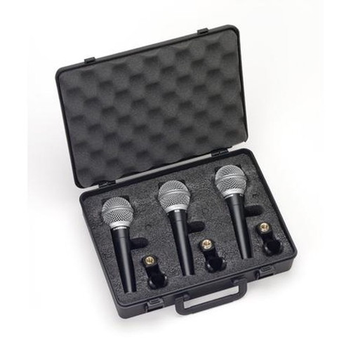 Samson R21 dynamic cardioid microphone set of 3, new