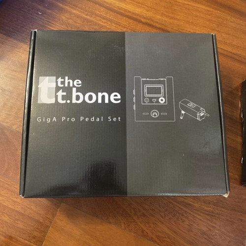 The t.bone Giga Pro Pedal Set new