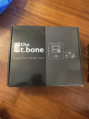 The t.bone Giga Pro Pedal Set new