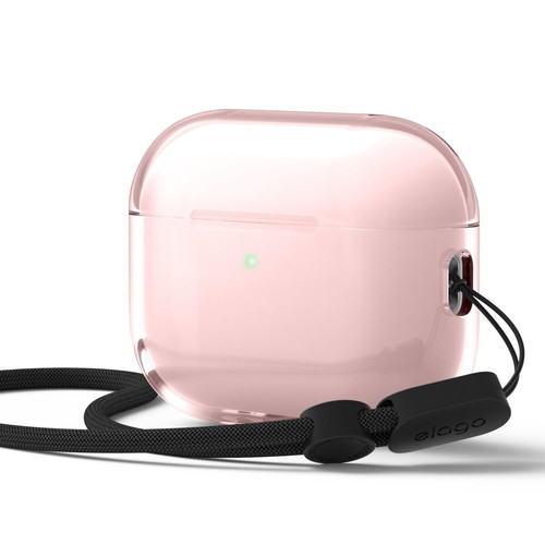 Elago Transparent TPU Case for AirPods Pro 3 Like New, Lovely Pink
