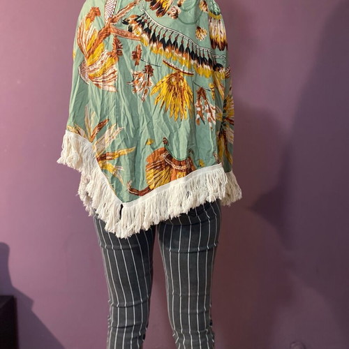 Nidodileda kimono used, green, one size