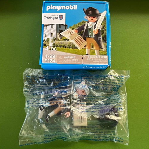 Playmobil figure Goethe 9124 new, sealed bag