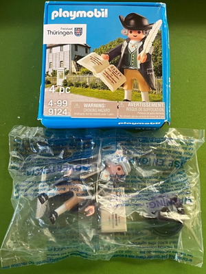 Playmobil figure Goethe 9124 new, sealed bag