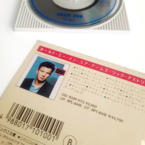 Rick Astley Take Me To Your Heart 3" Mini CD single used