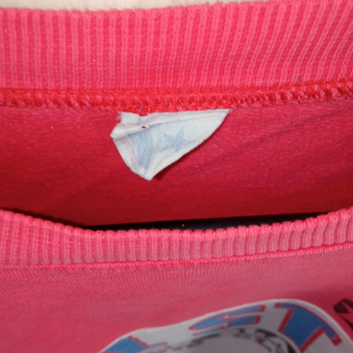 Vintage Converse All-Star sweatshirt used, sizes L and M, white-red