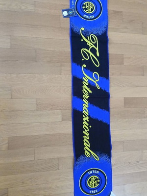 Inter team scarf new, authentic
