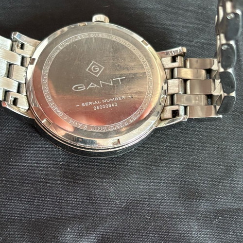 GANT Park Hill III watch like new, charcoal dial with rose gold details