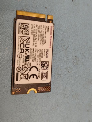 Union Memory 512GB PCIe Gen4 x4 NVMe SSD
