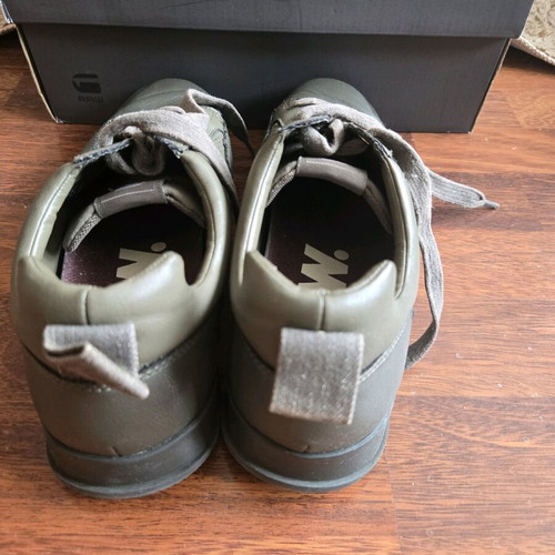 G-Star RAW Rackam Core Low leather sneakers used, size 42, green