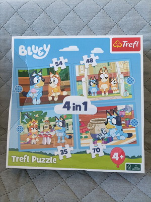 Blueye 4 in 1 children's puzzle used
