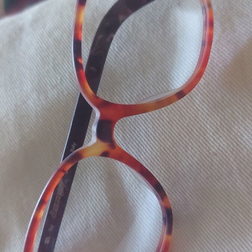 Vintage Optical Frame Tortoiseshell Brown Purple like new, size 50