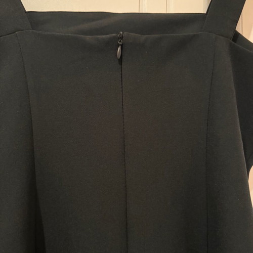 Black fitted Trendyol dress size M like new