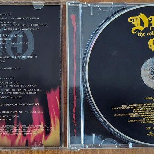 Dio The Collection CD like new, metal