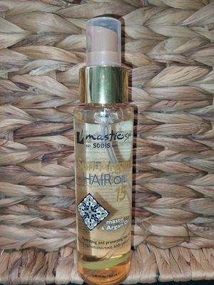 Mastic Spa Sun Argan Hair Oil SPF 15 καινούργιο, 100ml