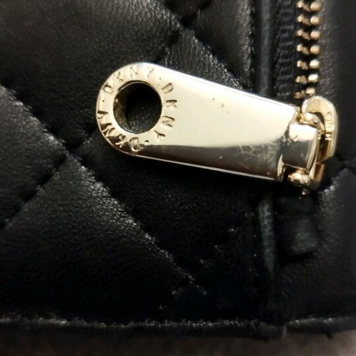 DKNY women's wallet like new, black, leather