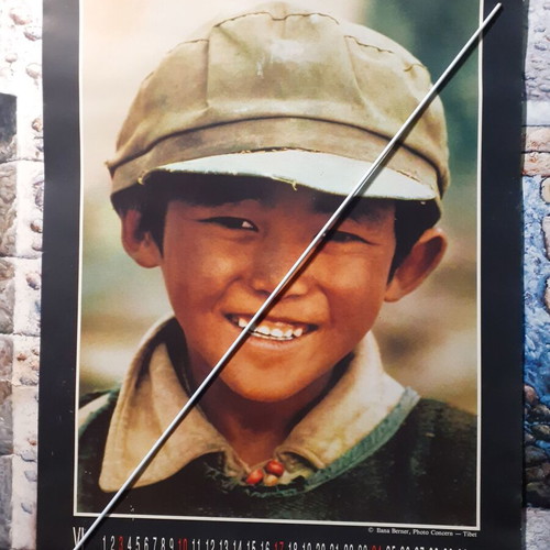 Unicef vintage calendar used with minor damages