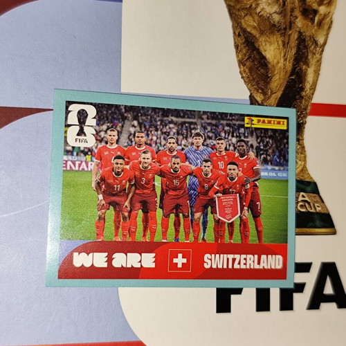 We Are Switzerland Panini Sticker 2026 World Cup SUI13 like new