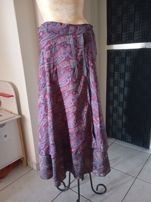 Access vintage women's skirt, one size, purple
