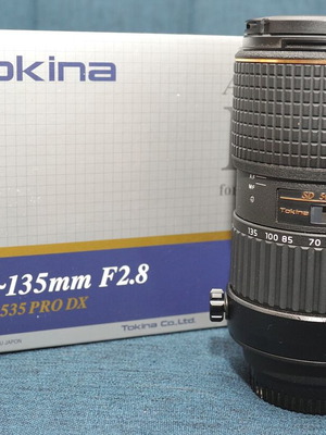 Tokina AT-X Pro 50-135mm f/2.8 DX lens like new